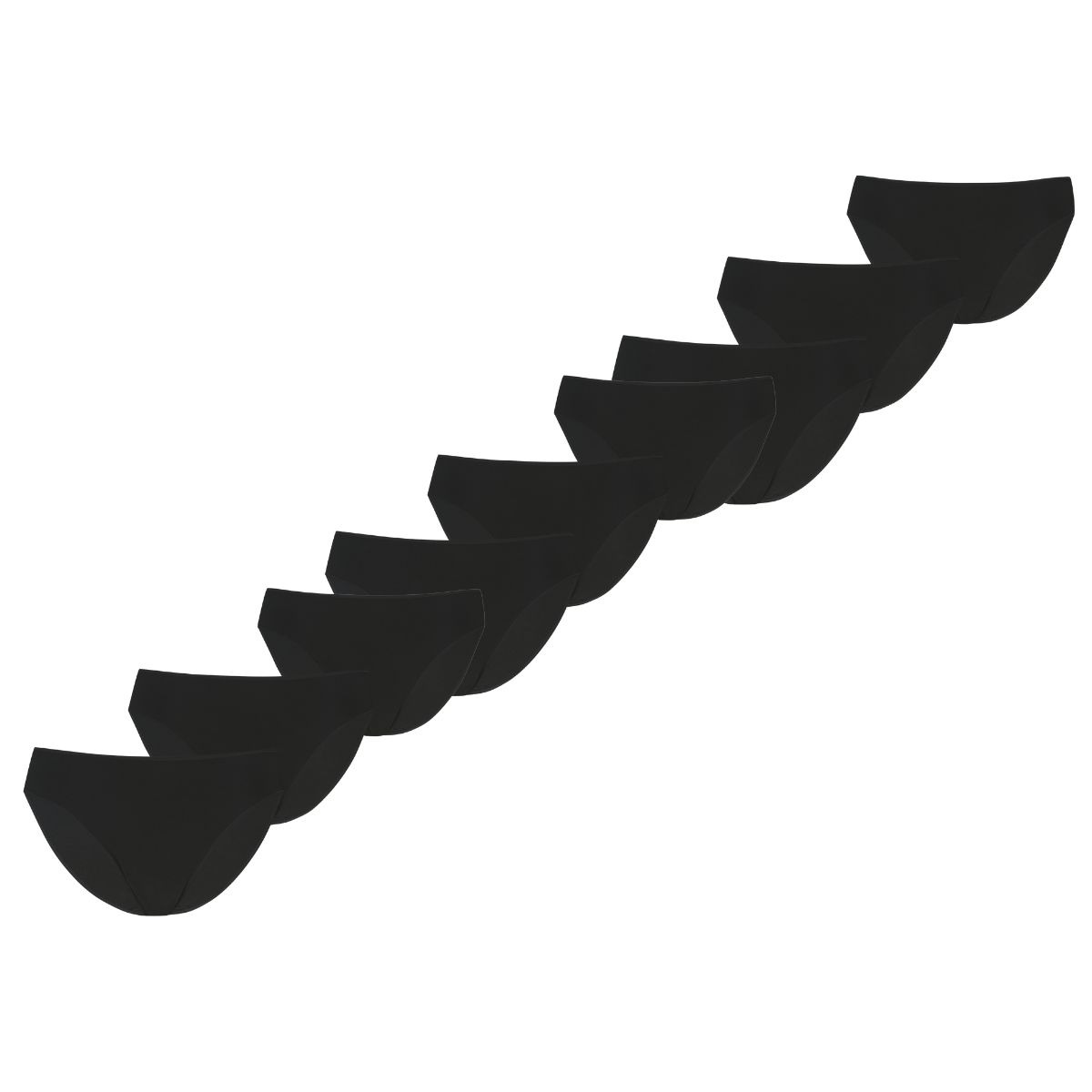 Puma Dames Briefs 9-pack Zwart-XL