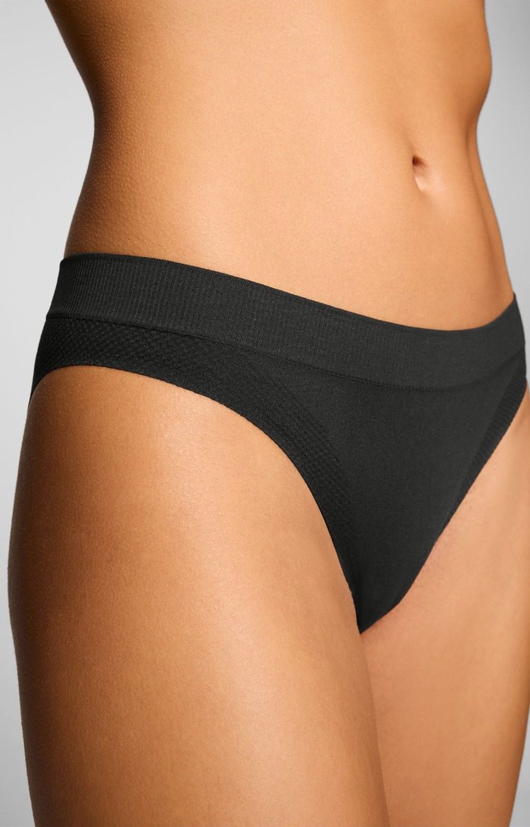 Puma Dames Sport Briefs 3D Knit 2-pack Zwart-XL