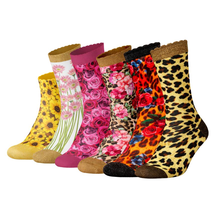 Sock My Feet Dames Verrassingspakket 6-pack-39/42