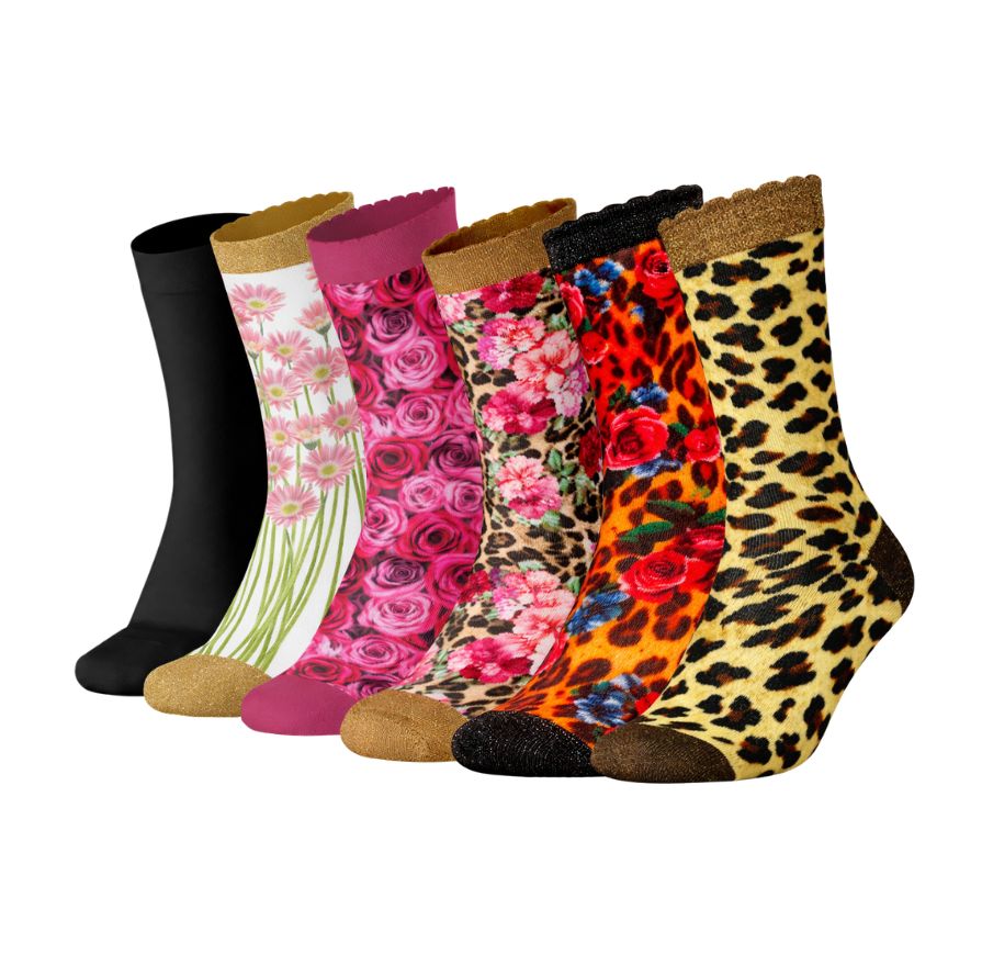 Sock My Feet Dames Verrassingspakket 6-pack-39/42