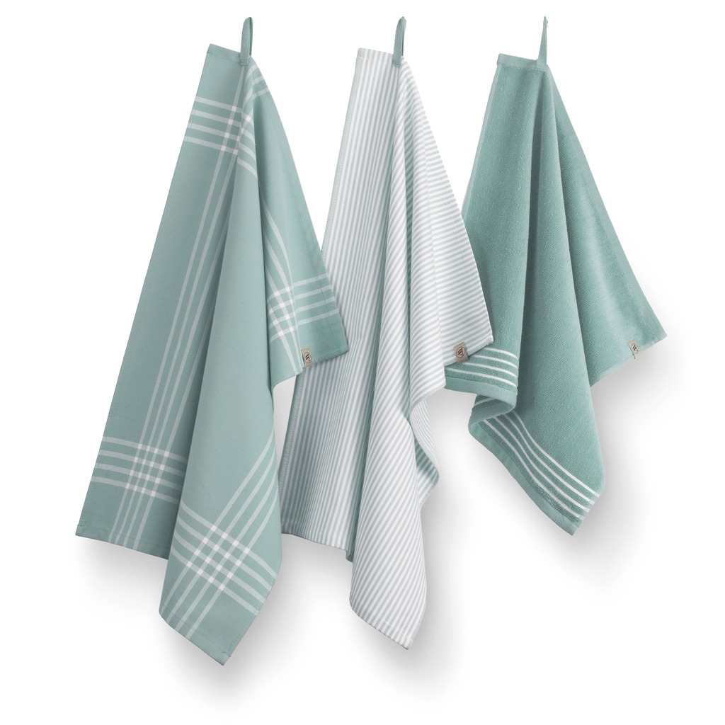 Walra Keuken- en Theedoekenset Superior Jade