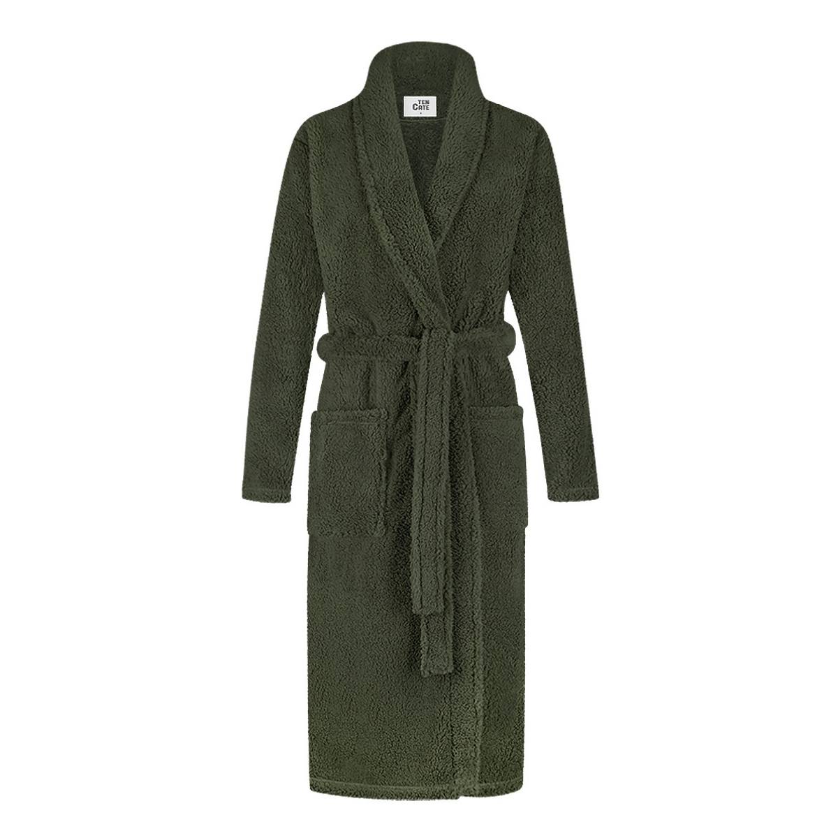 Ten Cate Badjas Dames Teddy Forest Mist-XL