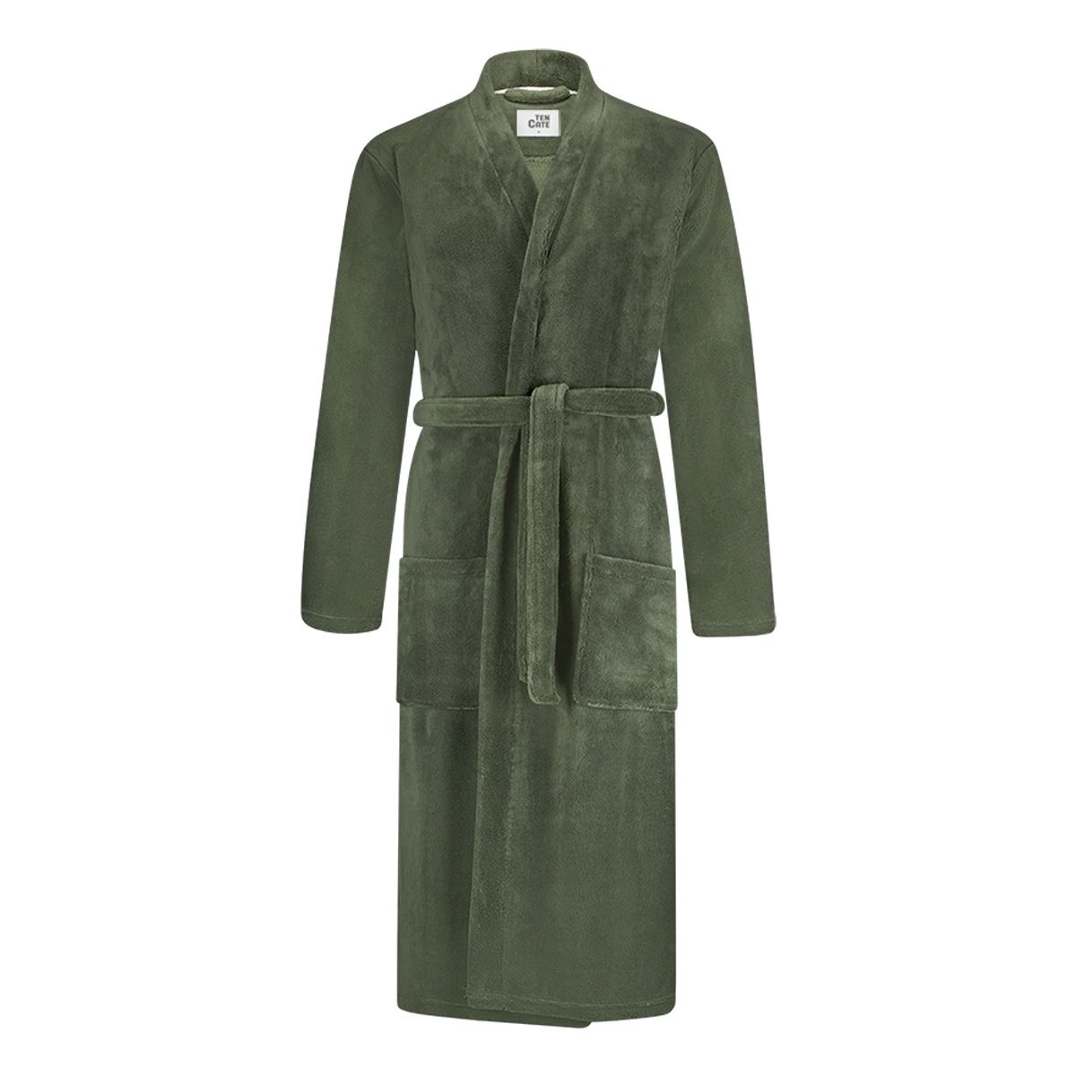 Ten Cate Badjas Heren Donker Groen-XXL