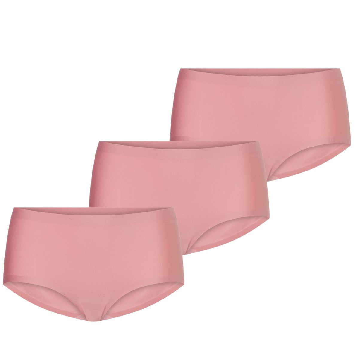 Ten Cate Secrets 3-pack Midi Slip Rose Pink-XL