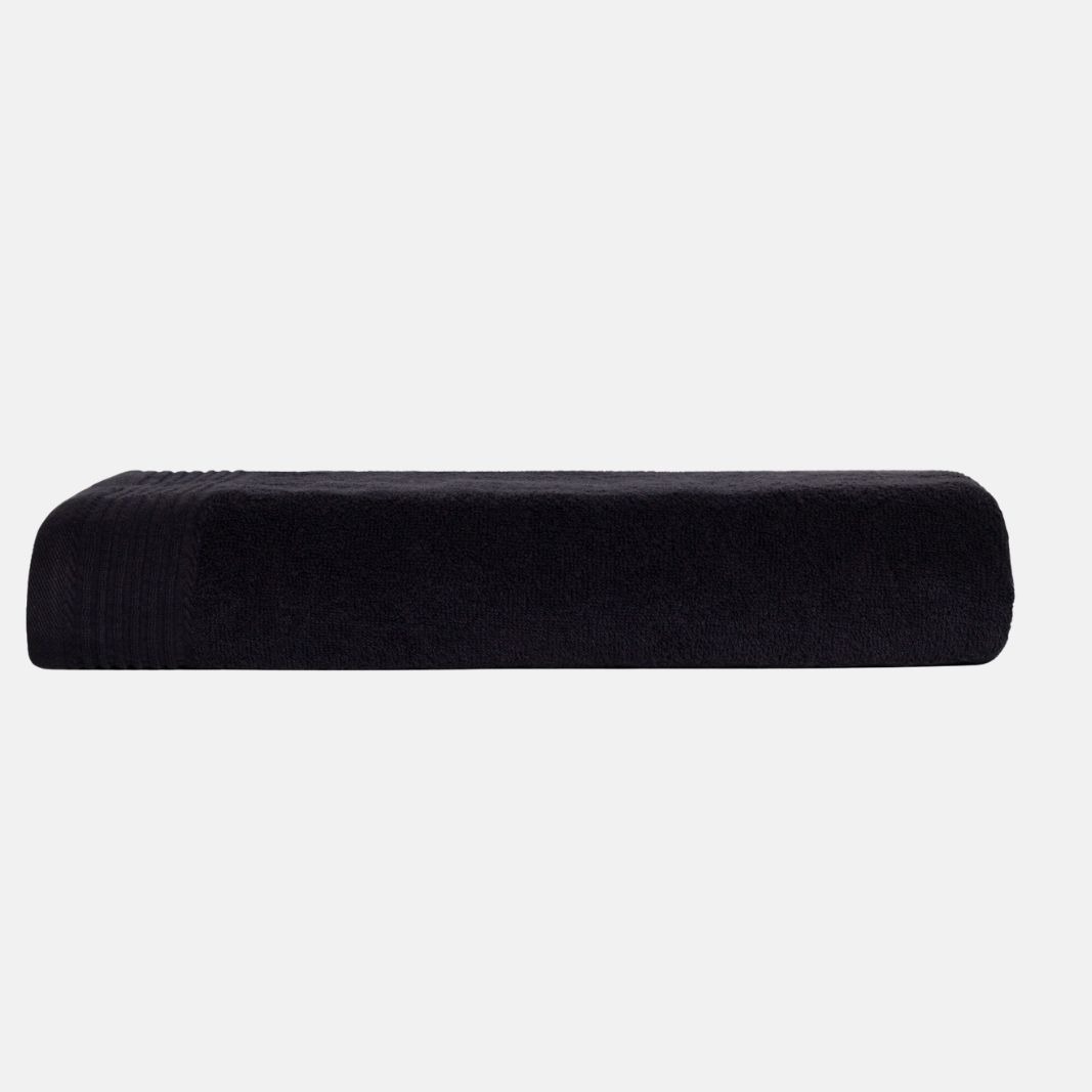 The One Badlaken 450 gram 100x180 cm Zwart