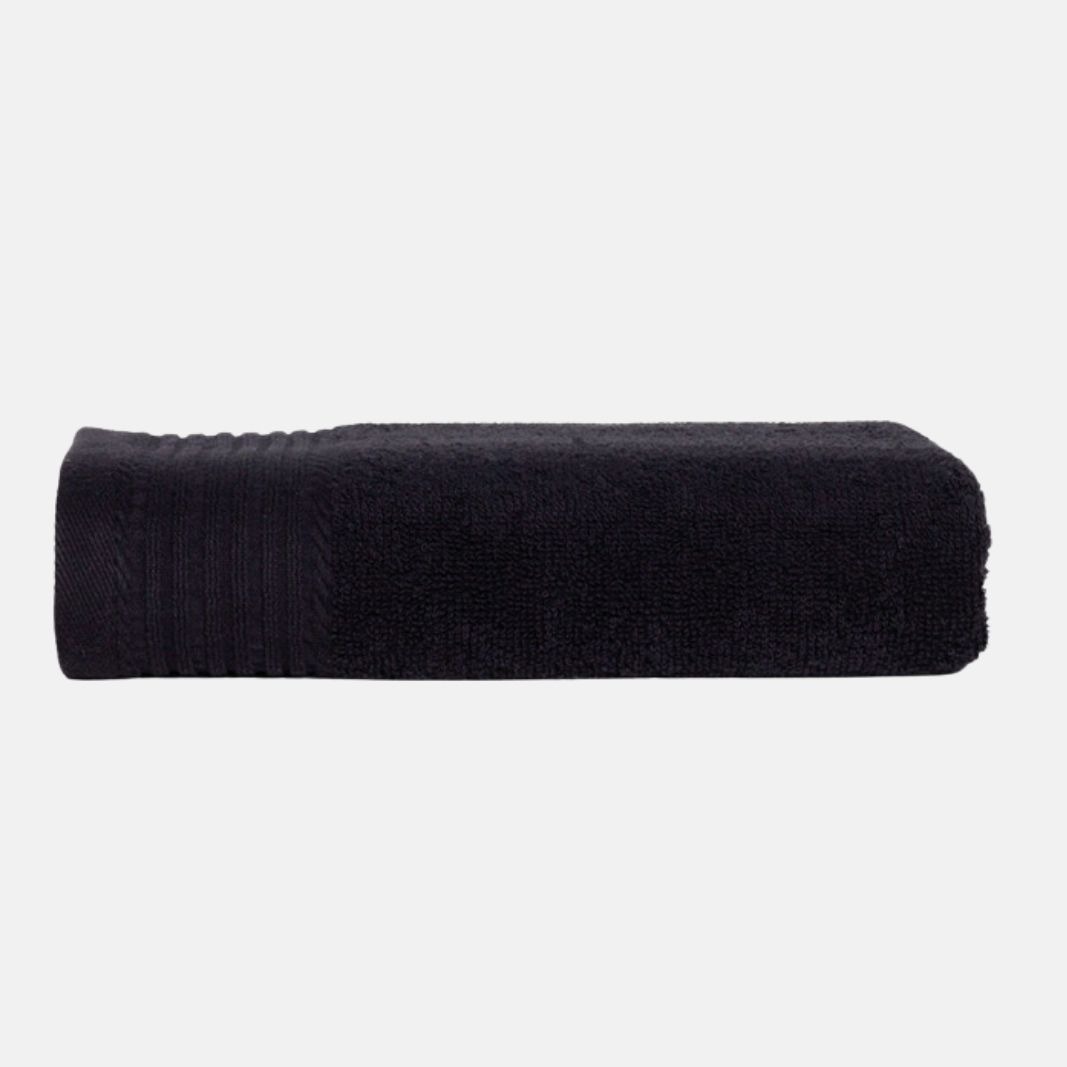 The One Handdoek 450 gram 50x100 cm Zwart