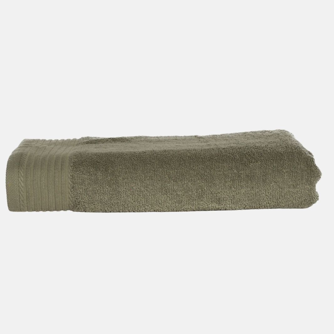 The One Badhanddoek 450 gram 70x140 cm Olive Green