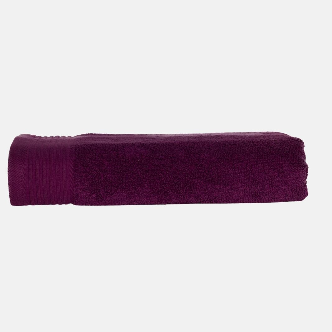 The One Badhanddoek 450 gram 70x140 cm Plum