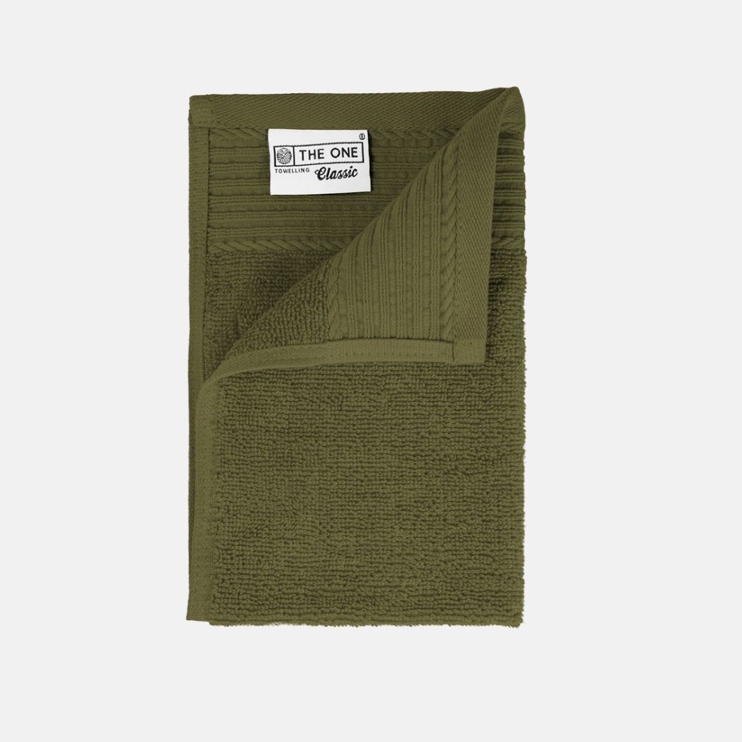The One Gastendoek 30x50 cm 500 gram Olive Green