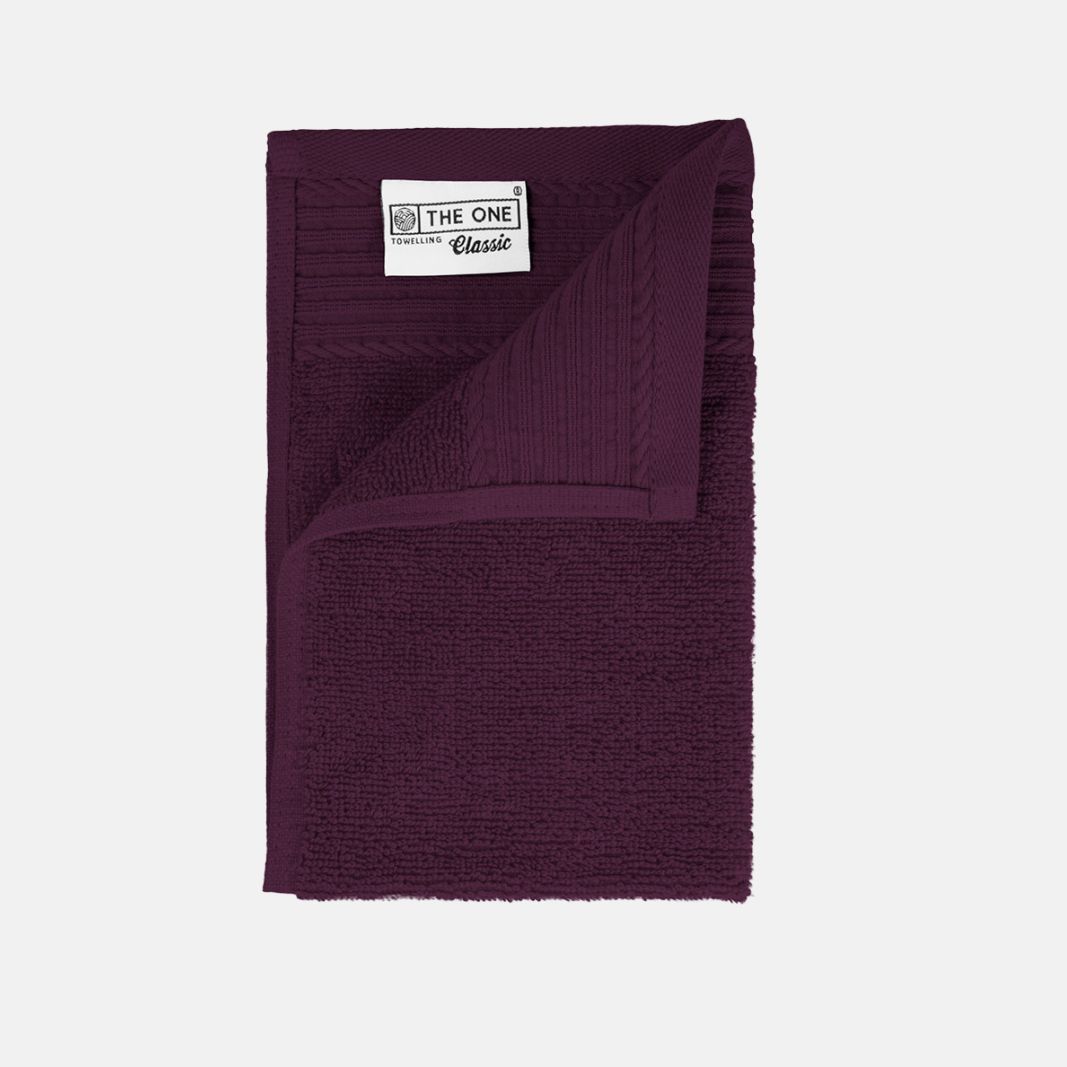 The One Gastendoek 30x50 cm 500 gram Plum