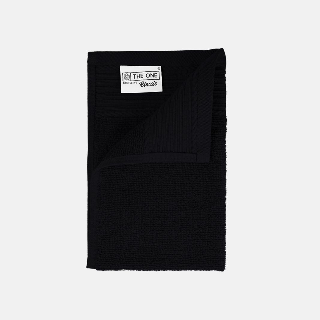 The One Gastendoek 30x50 500 gram Zwart