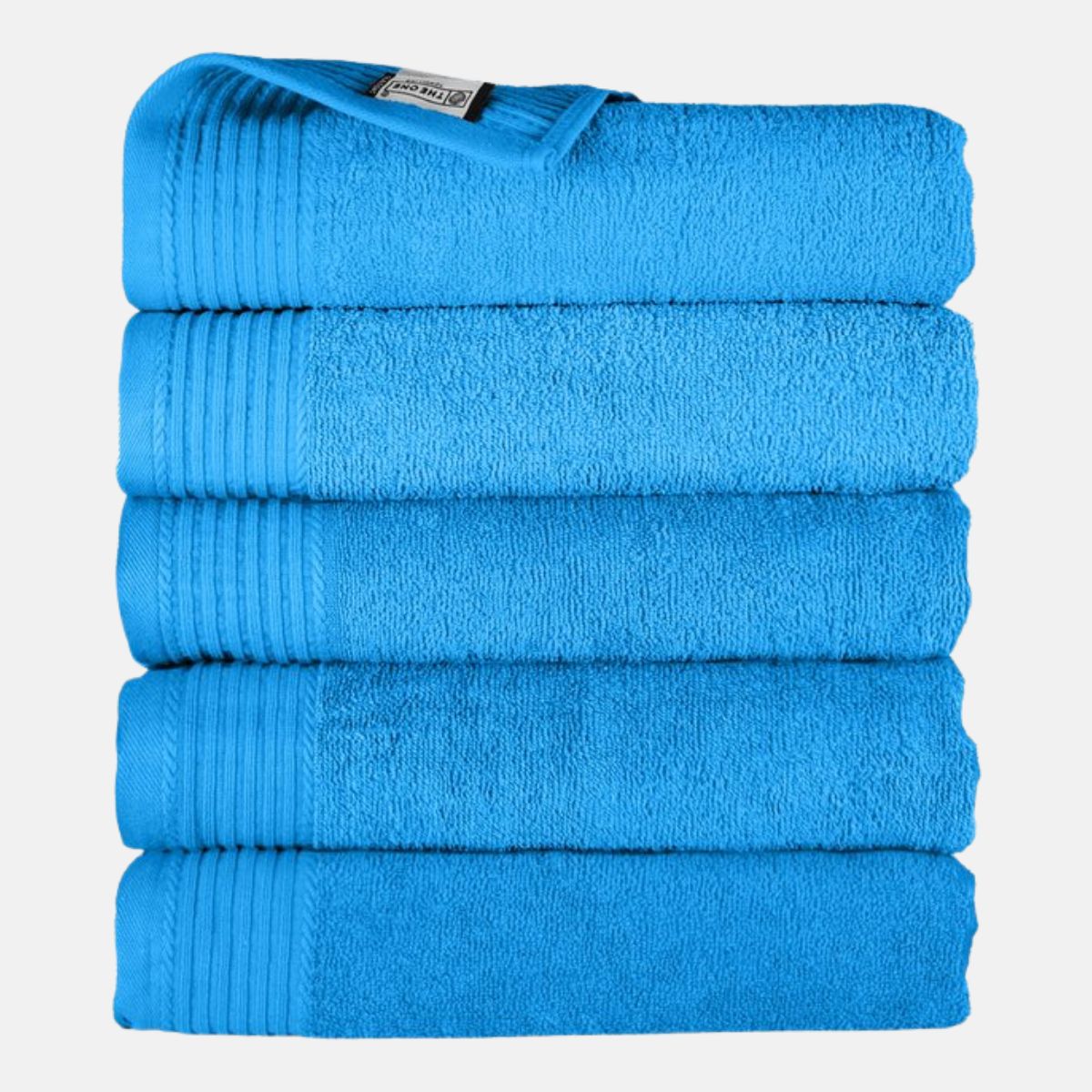 The One Handdoek 450 gram 50x100 cm Turquoise (5 stuks)