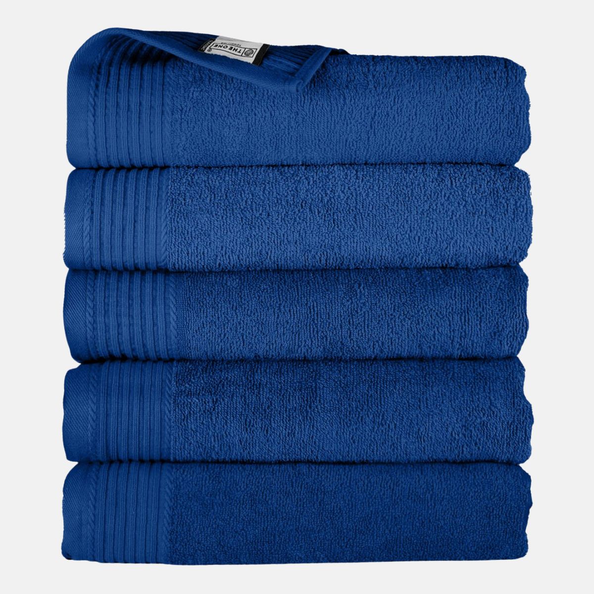The One Badhanddoek 450 gram 70x140 cm Royal Blue (5 stuks)