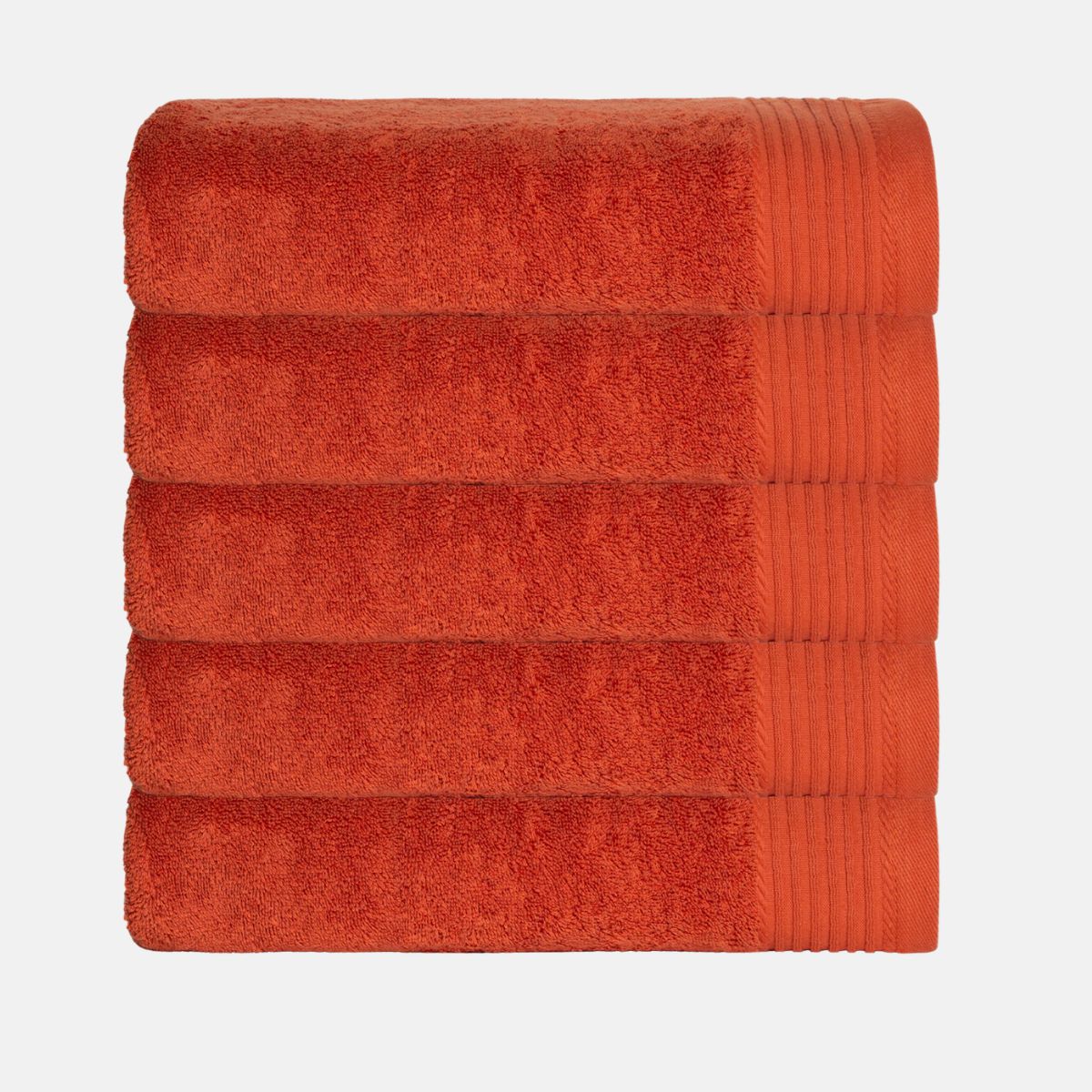 The One Handdoek Deluxe 50x100 550 gr Terra Spice (5 stuks)