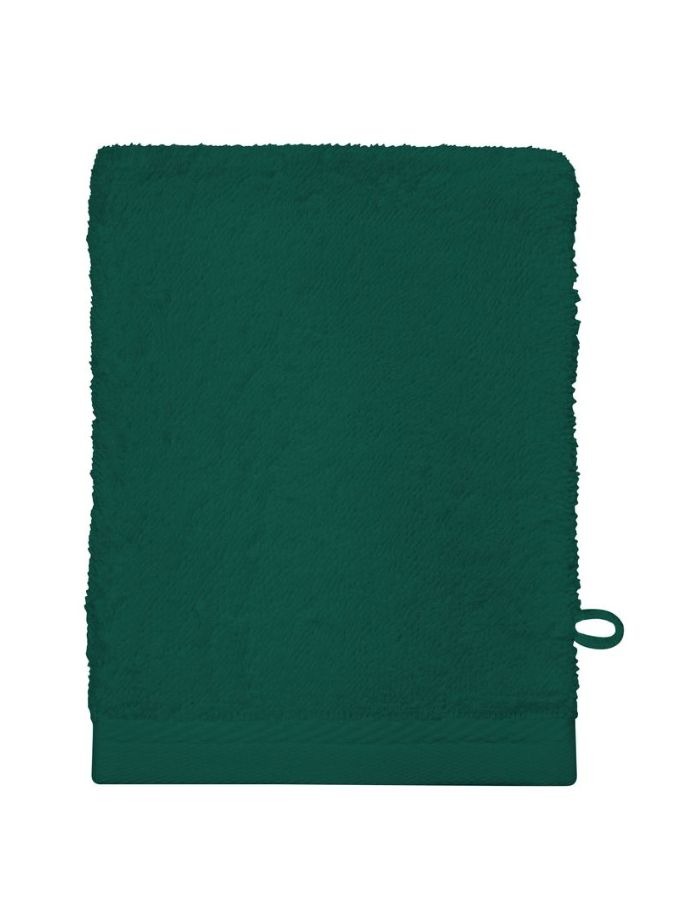 The One Washandje 500 gram 15x21 cm Donkergroen