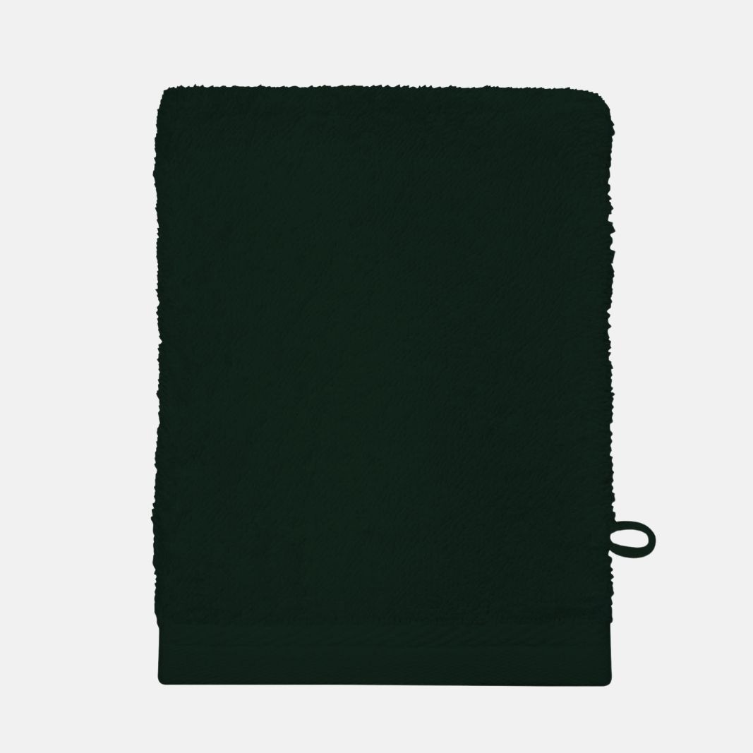 The One Washandje 500 gram 15x21 cm Donkergroen