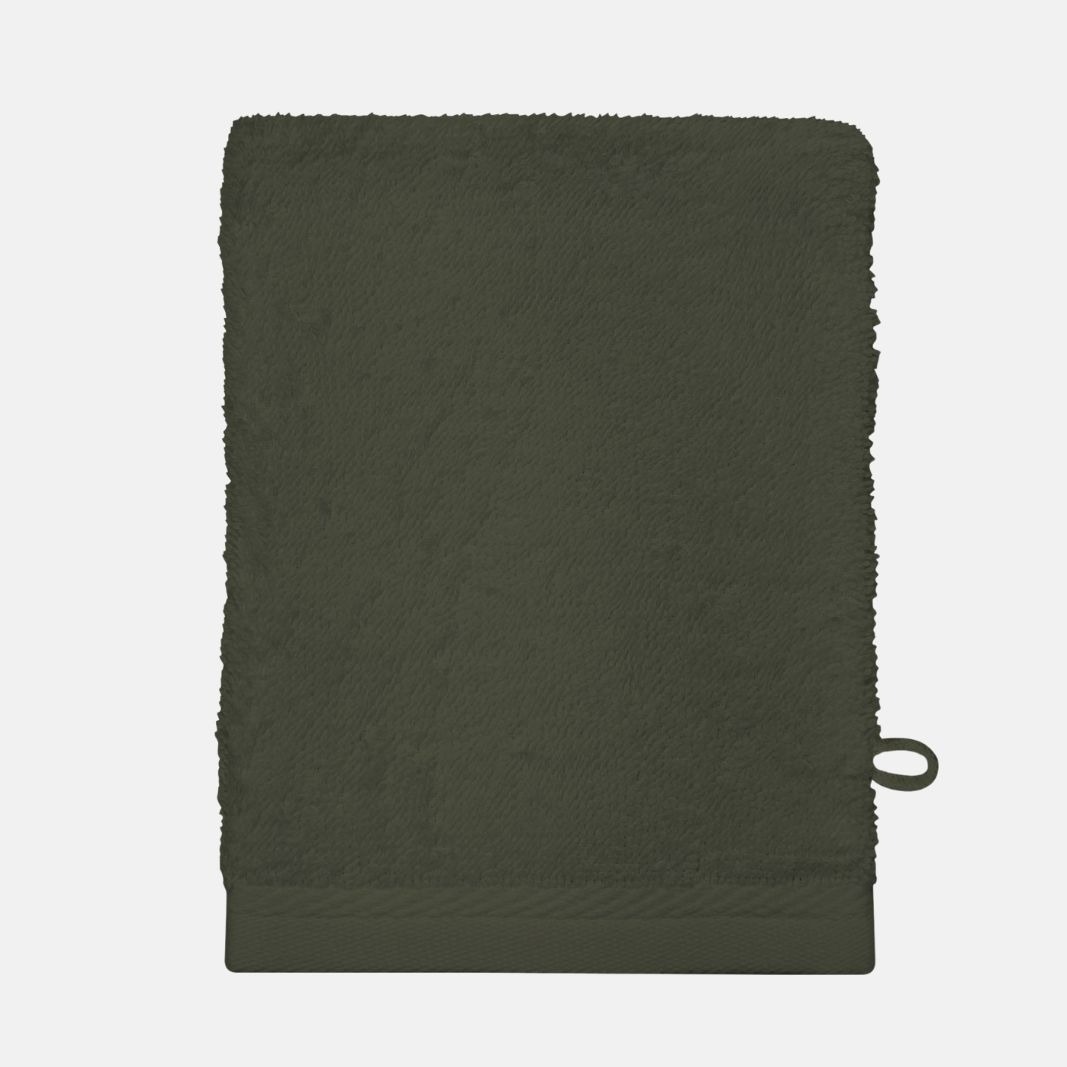 The One Washandje 500 gram 15x21 cm Olive Green