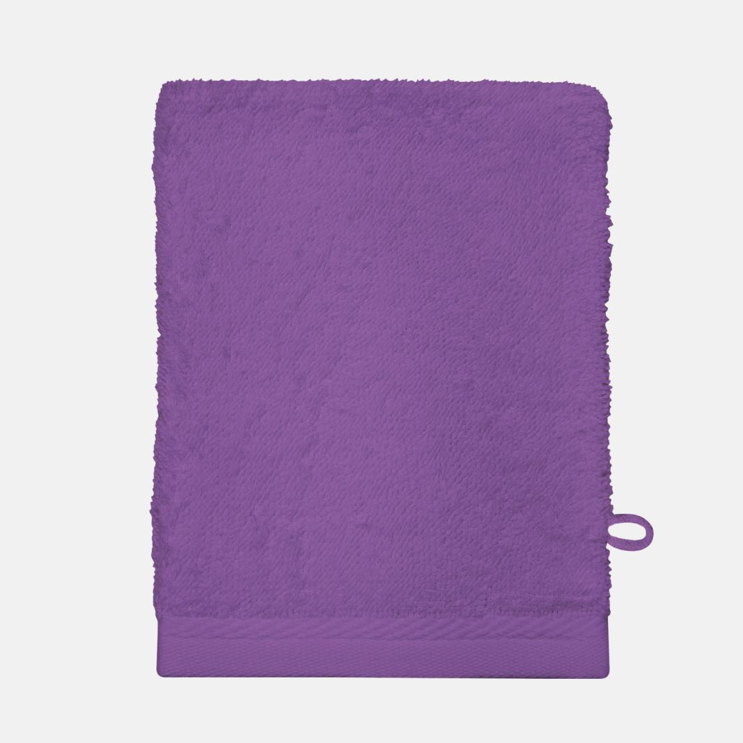 The One Washandje 500 gram 15x21 cm Paars