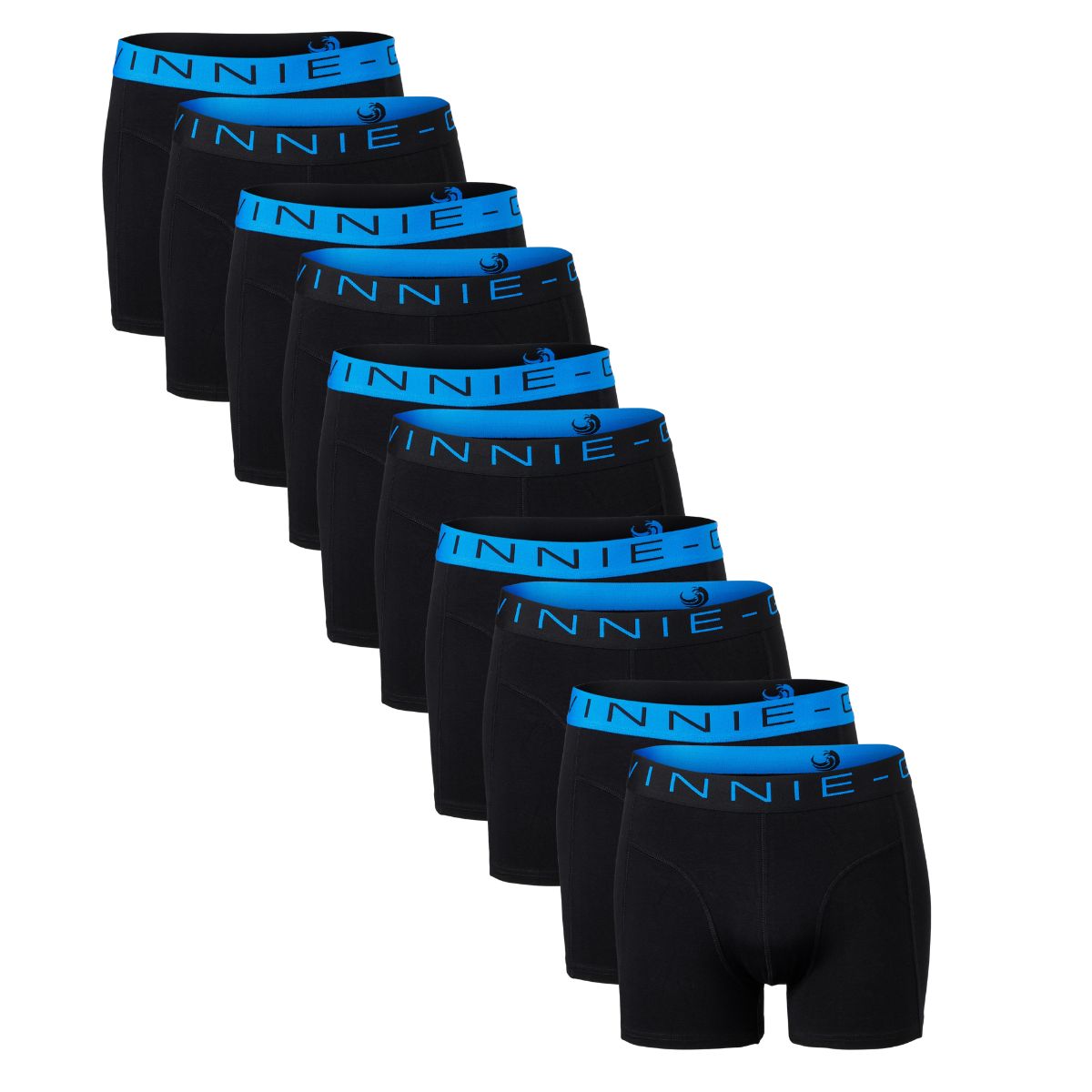 Vinnie-G Boxershorts 10-pack Black/Blue