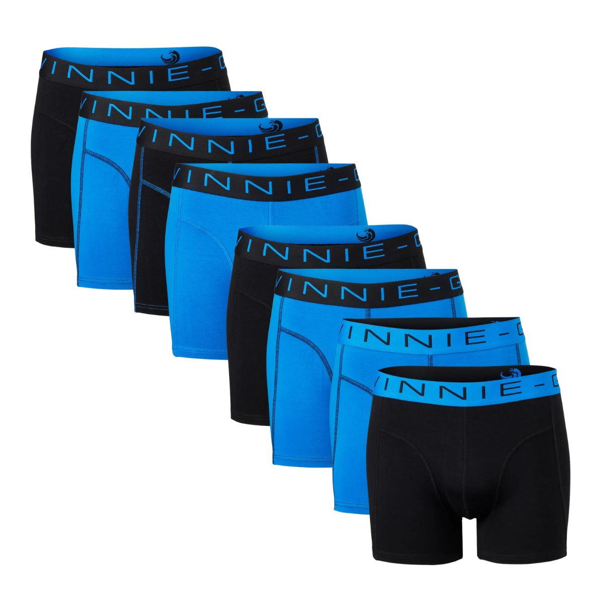 Vinnie-G Boxershorts 8-pack Black Blue Combo-XXL
