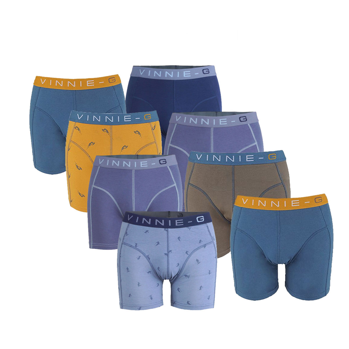 Vinnie-G Boys Boxershorts verrassingspakket-140/146-10-pack