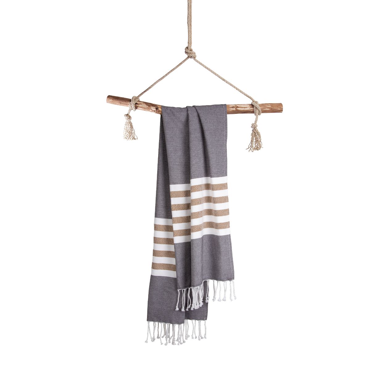 Walra Fouta Sunshade Happiness Off Black