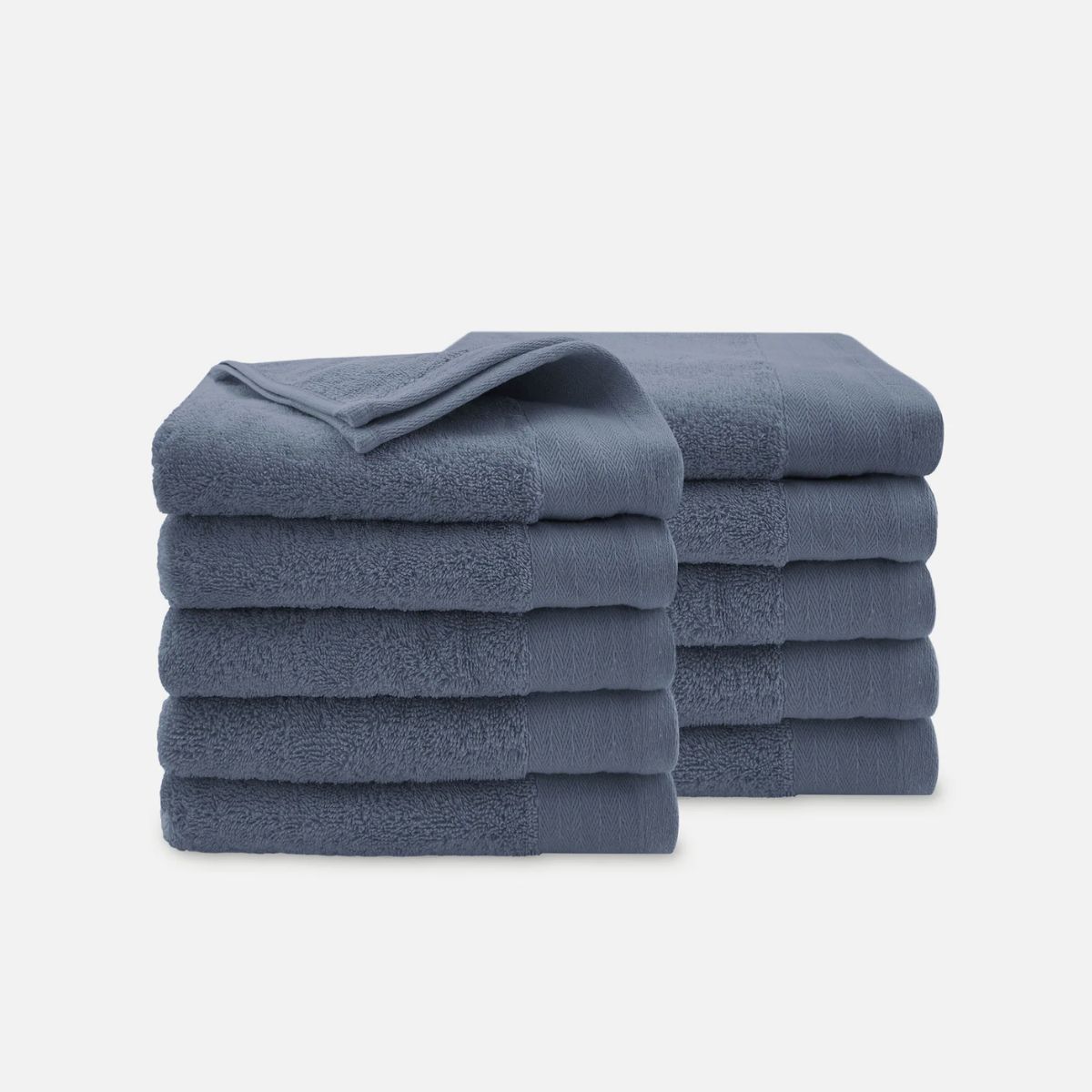 Walra Soft Cotton Handdoeken 50 x 100 cm - 550 gr/m² - Indigo - 10 stuks