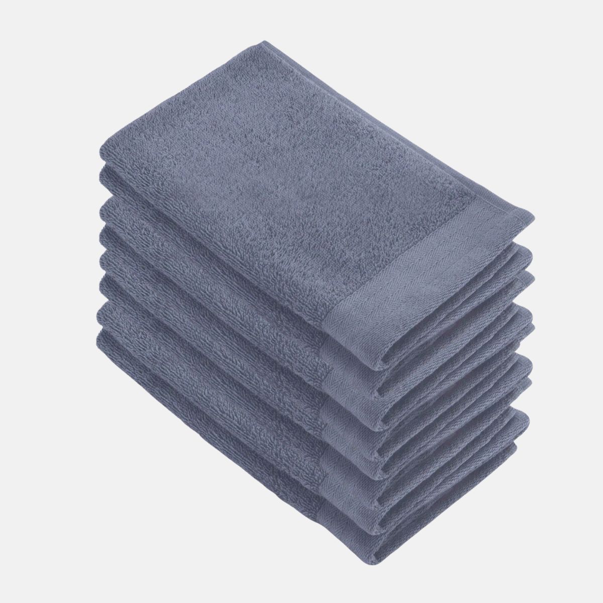 Walra Soft Cotton Gastendoekje 30 x 50 cm 550 gram Indigo - 8 stuks