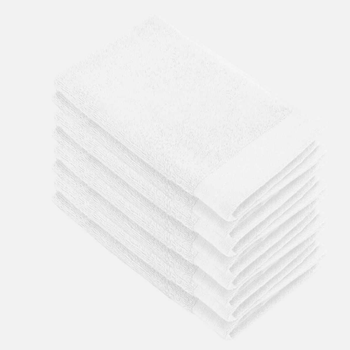 Walra Soft Cotton Gastendoekjes 30x50 cm 550gram White - 8 stuks