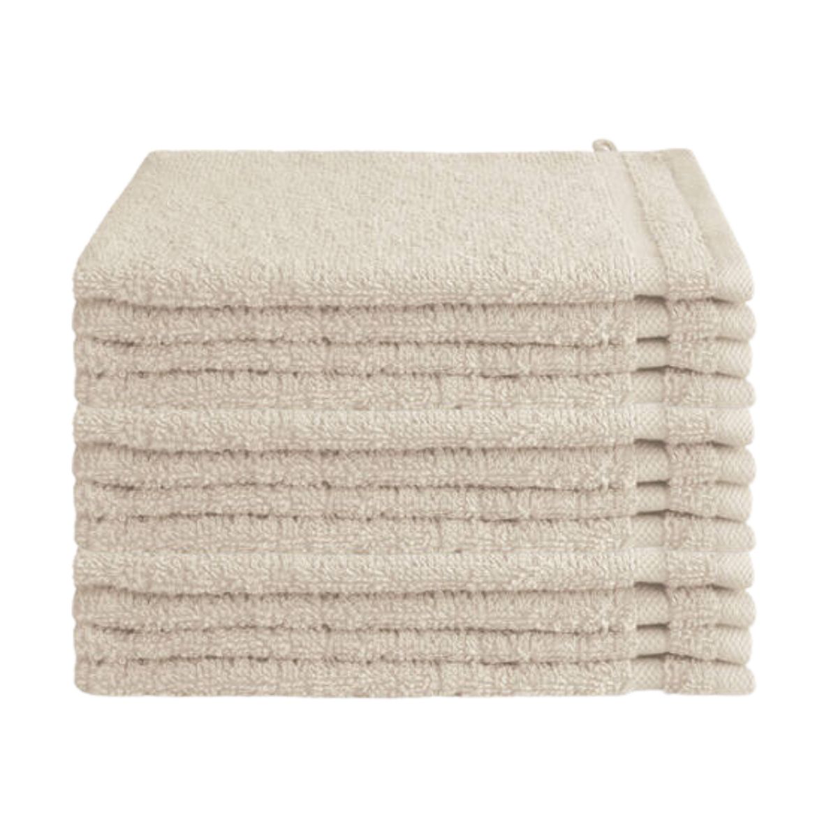Byrklund Washand 16x21 cm 500gram Beige - 12 stuks