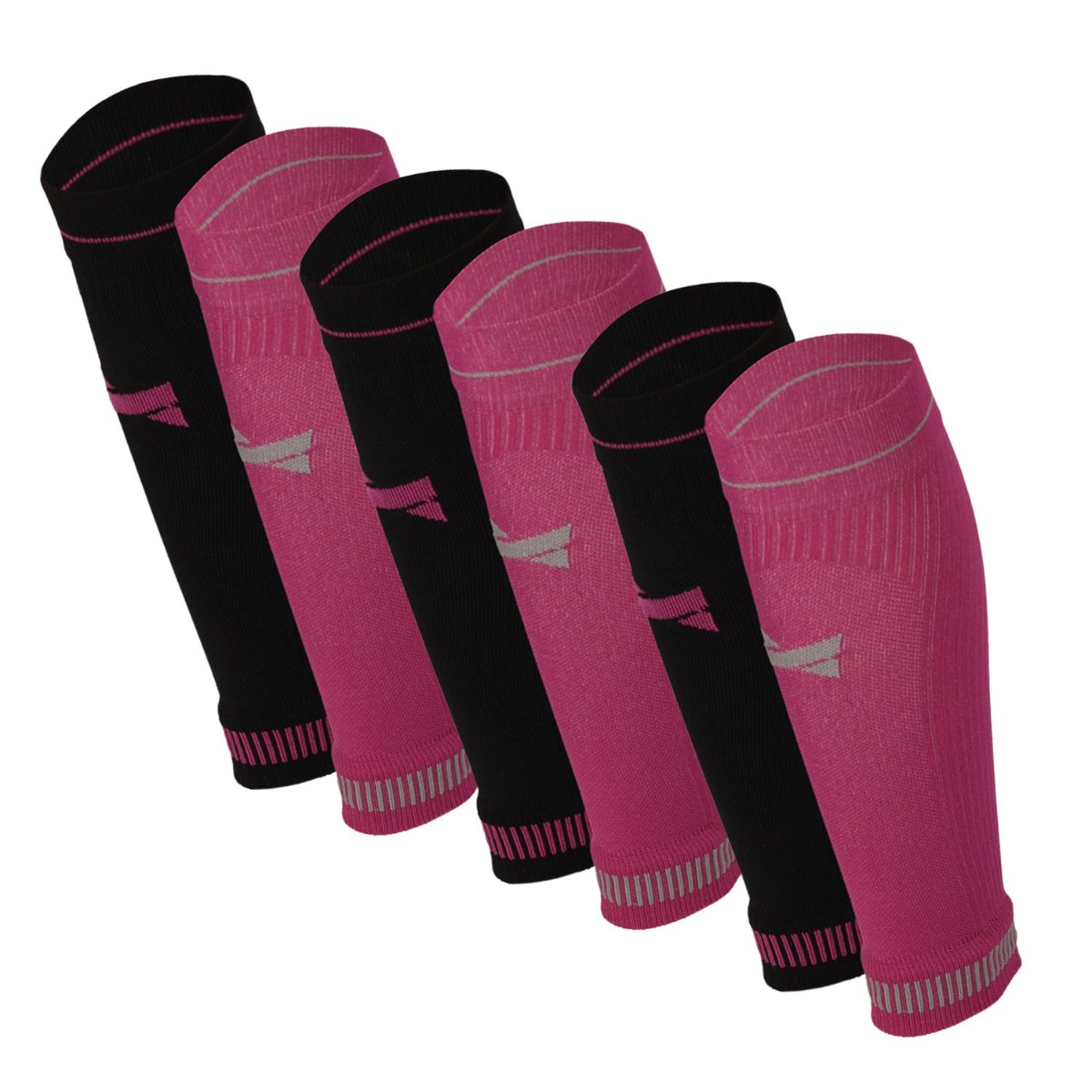 Xtreme Compressie Kuit Sleeves 6-pack Multi Purple-45/47